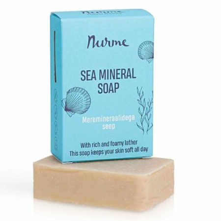 Suolasaippua - Nurme - Sea Mineral Soap - Merimineraalipalasaippua 100g